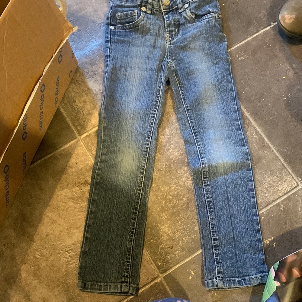 Size 5 slim jeans little girls